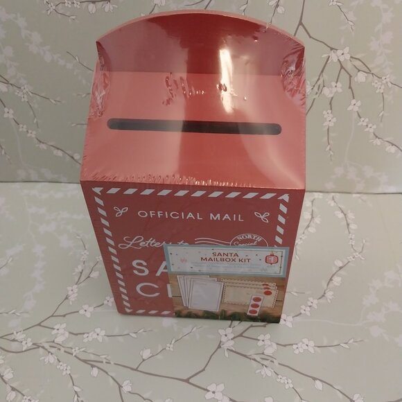 Christmas Mailbox Santa Letter Box and Treat Tray - Picture 12 of 16